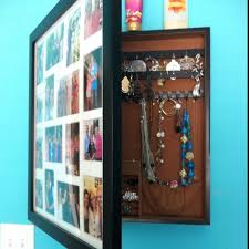 Wall mount picture frame jewelry box. My Picture Frame Jewelry Box That Hangs On The Wall And Closes To Hide Jewelry Doing This Box Picture Frames Frames On Wall Picture Frame Wall