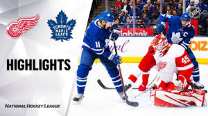 This is a list of players who have played at least one game for the toronto maple leafs, toronto arenas, and toronto st. Nhl Highlights Red Wings Maple Leafs 12 21 19 Youtube