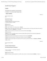 These drugs inhibit protein synthesis in susceptible organisms by binding to the 50s ribosomal. Draft Final Program Department Of Mathematics And Computer