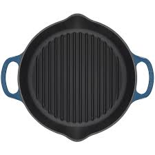 Choose best #muffinpan to bake browned and even muffins every time. Le Creuset Enameled Round Cast Iron Grill Pan Williams Sonoma