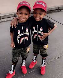 Gift for twins, twin gift, twins sets, twins shirts, identical twins shirts, twin boy girl, twin babies, baby shower gift, newborn twin gift. Rintrest Kay47shawty Toddler Boy Outfits Cute Kids Fashion Cute Black Babies