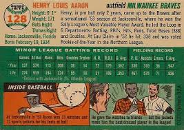 Baseball cards which featured a player who did not appear in a regular season game during the most recently completed. 1954 Topps Baseball Cards