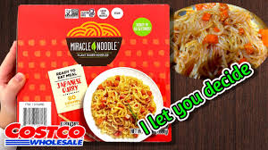 We hope everyone is staying healthy and safe during these hard times! Miracle Noodle Plant Based Noodles Costco Product Review Youtube