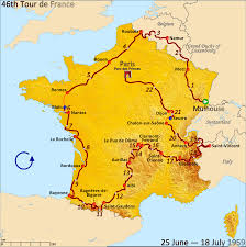Meanwhile, as we reported yesterday , the mass participation event l'etape du tour will take place in and around nice on the same route originally planned for the 30th edition this summer before it was cancelled due to the. Tour De France 1959 Wikipedia