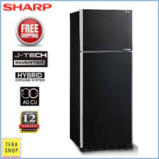 Sharp fridge big sejuk refrigerator peti ais peti. Sharp Sje438mk 440l J Tech Inverter 2 Door Fridge Refrigerator Peti Sejuk Shopee Malaysia