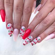 An almond or stiletto shape will elongate the look of the fingers, but the coffin shape makes fingers look quite a bit longer, she notes. Pin On Nails