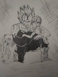 God Help Anyone Who Disrespect His Queen Dragon Ball Z Dragon Ball Humanoid Sketch