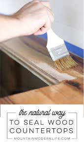 It also prevents absorption of food odors that might pollute other because this mineral oil is colorless and odorless, your food products will be kept fresh and crisp. Looking For A Natural Wood Sealer Mountainmodernlife Com