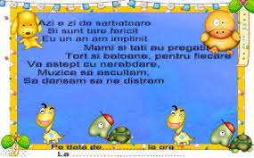 Felicitari pentru copii, felicitari de 1 iunie, la multi ani de ziua copilului! Invitatii Pentru Zile De Nastere Totul Despre Copii PaginÄƒ 4