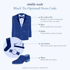 Image result for black tie optional male
