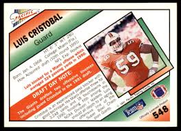 1991 Pacific Luis Cristobal #548