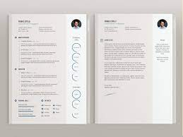 Free Creative Four Pages Resume Cv Template With Cover Letter In Illus Creativebooster