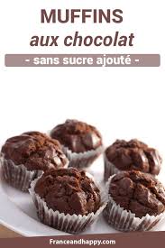 Epingle Par Fadou Zaich Sur Franceandhappy Com Chocolat Sans Sucre Muffin Chocolat Recette Croq Kilos