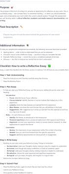 Here are some phrases that can help you move from the description section of an evaluation essay to the conclusion: Reflective Essay Template Cadmus