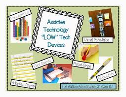 Low Tech Mid Tech And High Tech Assisstive Technology Autism Adventures