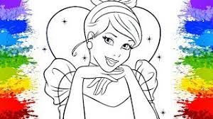 Em pintarcolorir você encontra imagens para colorir das princesas mais famosas do mundo certamente, você vai adorar pintar desenhos das princesas da disney, como a bela, a aurora, a elsa frozen, a branca de neve, a pequena sereia ou. Desenhos Para Colorir Princesa Disney Cinderela Em Portugues Pinturas Vestido De Princesa Desenho Youtube