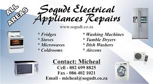 Gordon's appliance service came to the rescue to keep our family afloat during a medical emergency. Sogudt Electrical Appliances Repairs Cape Town Projects Photos Reviews And More Snupit