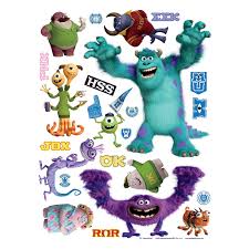 About the font monster ag. Wandsticker Wandtattoo Disney Monster Ag 65 X 85 Cm