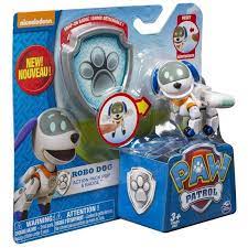 Ben jij een paw patrol fan en wil je een kleurplaat van de dappere puppies printen? Paw Patrol Robo Dog Und Fahrzeug Novocom Top