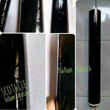 Harga kitchen set alumunium tentu saja berbeda dengan harga kitchen set kayu jati per meter skotlet mirip carbon wtp review skotlet carbon glossy 4d. Jual Stiker Skotlet Hitam Glossy Harga Per Roll 15 Meter Sticker Scotlite Motor Mobil Di Lapak Nathan Ahafizh Bukalapak