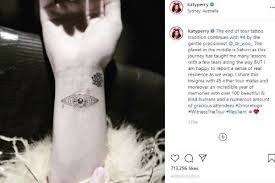 Russell brand has inked in his legs by his loving sweetheart wife katy perry. Katy Perry S 10 Tattoos With Special Meanings Ebiographypost