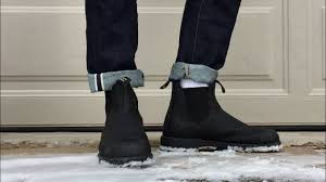 Moisten them a bit, and use as buff cloths. Blundstone Boots Winter Care Youtube