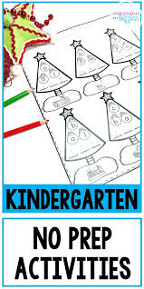 Kindergarten Kids Need Lots Of Practice To Master Important Skills This Packet December Kindergarten Activities Kindergarten Skills Elementary School Reading
