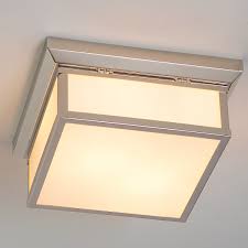 Uses less energy than fluorescent lights, lasts longer and is maintenance free. Metropolitan Square Flush Mount Ceiling Light Shades Of Light