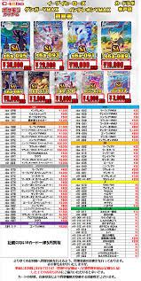 May 26, 2021 · 【ポケモンカードゲーム 強化拡張パック イーブイヒーローズ】イーブイヒーローズの買取価格を掲載。イーブイヒーローズの当たりカードやイーブイヒーローズの買取価格について紹介しているので、購入や売ろうとしている人は参考にしてください。 ãƒã‚±ã‚« ã‚¤ãƒ¼ãƒ–ã‚¤ãƒ'ãƒ¼ãƒ­ãƒ¼ã‚º è²·å–è¡¨ã§ã™ æ°´æˆ¸åº—ã®åº—èˆ—ãƒ–ãƒ­ã‚° ã‚«ãƒ¼ãƒ‰ãƒ©ãƒœ