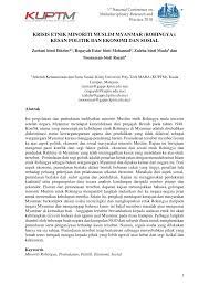 Lalu sejak kapan etnis rohingya mengalami diskriminasi, penyiksaan, dan dieksekusi? Pdf Krisis Etnik Minoriti Muslim Myanmar Rohingya
