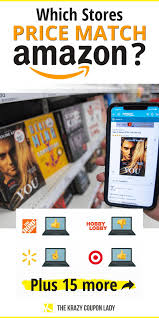Do These 19 Stores Price Match Amazon In 2020 The Krazy Coupon Lady Amazon Save Money Shopping