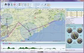 It features a map interface with topographical detail. Delta Virtual Airlines Water Cooler Fsx Flight Planner The Best