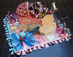 Cute Bbay Pram Platter With Chocolates For A Baby Shower Designed Wrap A Smile Https Www Facebook Co Baby Shower Plates Baby Shower Chocolate Baby Crafts