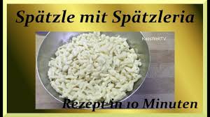 Spatzle Selber Machen Tupperware Spatzleria 10 Minuten Rezept Youtube