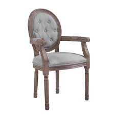 Modway Arise Vintage Beige French Upholstered Fabric Dining Armchair Eei 2796 Bei The Home Depot Upholstered Fabric Dining Chair Upholstery Dining Arm Chair