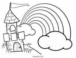 Rainbow coloring page for toddlers. Free Printable Rainbow Templates And Coloring Pages For Kids Mombrite