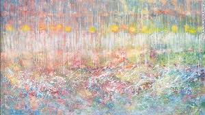 The Extraordinary Art Of Autistic Five Year Old Monet Iris Painting Painting Grace Art