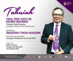 Sbb jadual di website iceps masih lama. Tahniah Ybhg Prof Dato Dr Rahmat Mohamad Timbalan Naib Canselor Jaringan Industri Komuniti Alumni Penerima Anugerah Tokoh Akademik Pada Sesi Penyampaian Anugerah Akademik Universiti 2019 Uitmdihatiku Tncpiuitm Office Of Deputy