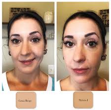 Matching foundation to chest color is crucial for a natural look