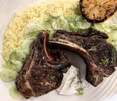 In this video i show you how to make lamb ribs with couscous. Grilled Lamb Chops With Cucumbers Yogurt Couscous Franklin Farmers Market