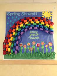 Interactive bulletin boards don't have to take a lot of time or effort. Spring Bulletin Board Tanya Price Preschool Bulletin Spring Bulletin Boards Spring Bulletin