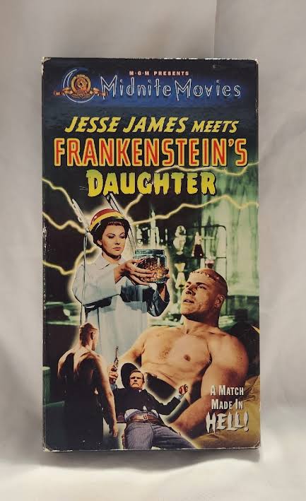Jesse James Meets Frankenstein's Daughter VHS Classic Horror | eBay