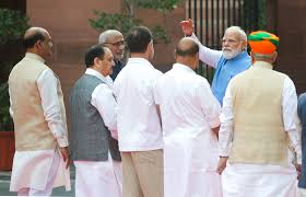 PM Modi, Rahul Gandhi share rare brief exchange at Parliament amid earlier  tensions
