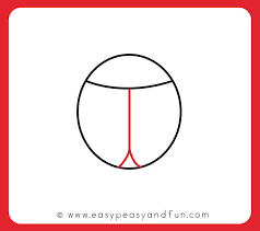Begin by drawing an oval to form the cartoon ladybug's body. How To Draw A Ladybug Easy Peasy And Fun