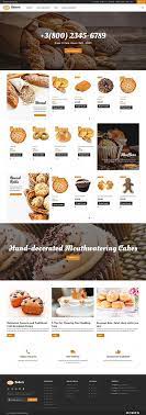 Template 62282 Bakerix Bakery Responsive Magento Theme Bakery Website Bakery Bakery Menu