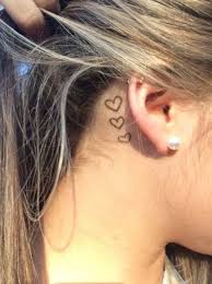 28 Ideas Tattoo Heart Small Ideas Tatoo Behind Ear Tattoo Small Behind Ear Tattoos Face Tattoos