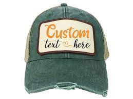 Custom Distressed Trucker Hat Vintage Trucker Hats Custom Trucker Hats Mens Trucker Hat