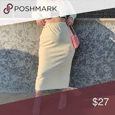 Long Yellow Skirt Measurements Waist 28 Inches Stretches To 40 Inches Length 36 Inches Size L Xl Skirts Maxi Yellow Skirt Skirts Clothes Design