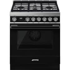 What range types are available for white gas ranges? Portofino Aesthetic Line Home Appliances