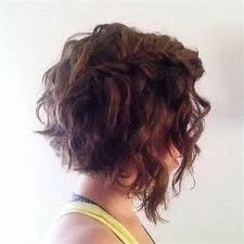 2018 Popular Inverted Bob For Curly Hair Short Permed Hair Thick Hair Styles Short Curly Haircuts